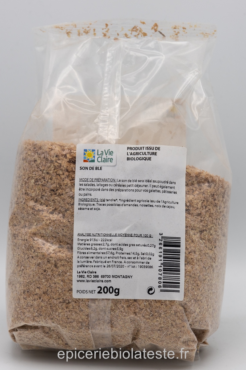 Son de blé - Carrefour Bio - 250g